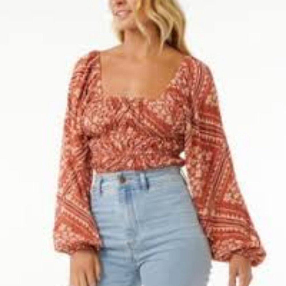 Rip Curl Soleil Long Sleeve Top NWT